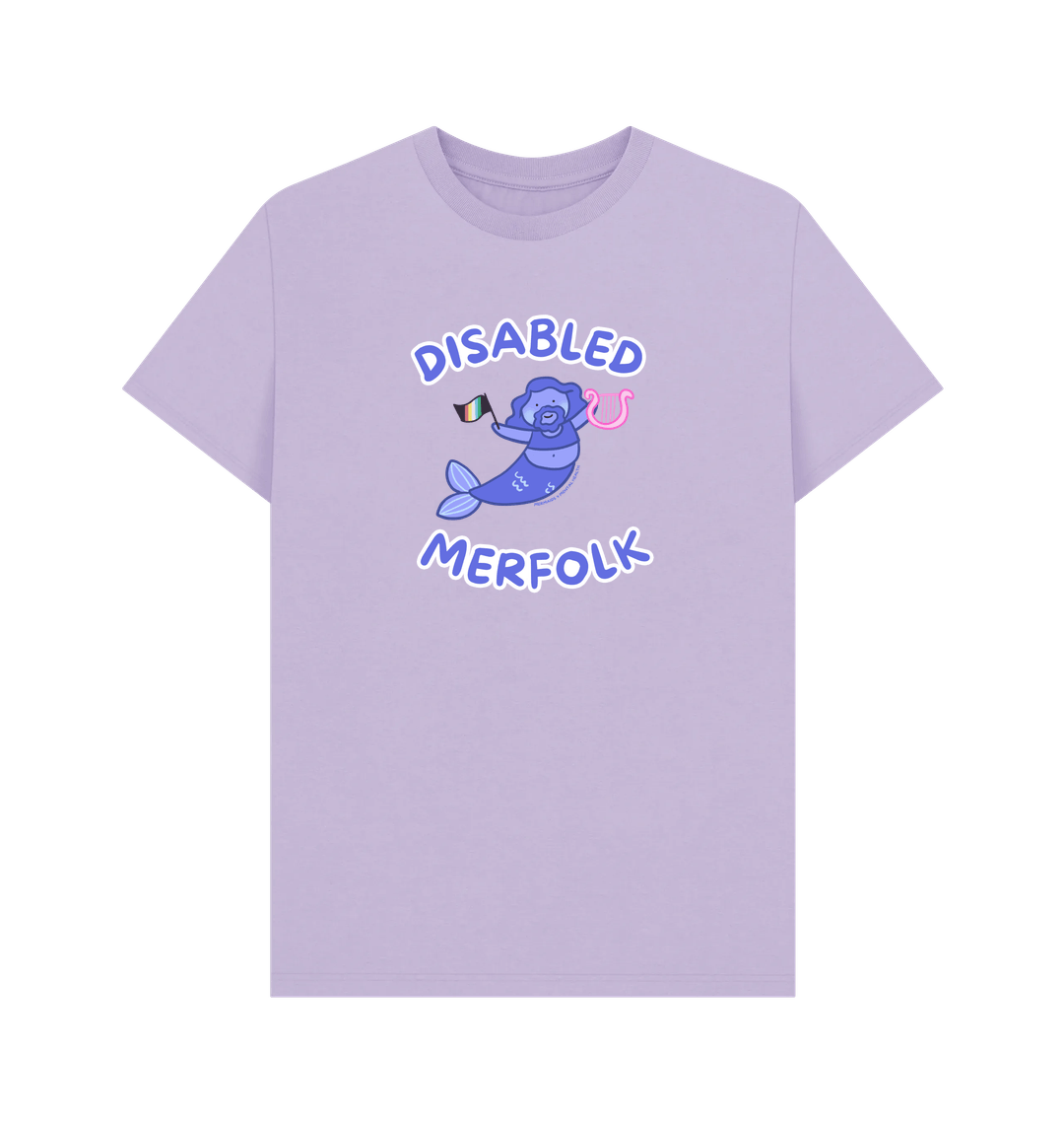 Lilac Printed T-shirt Front