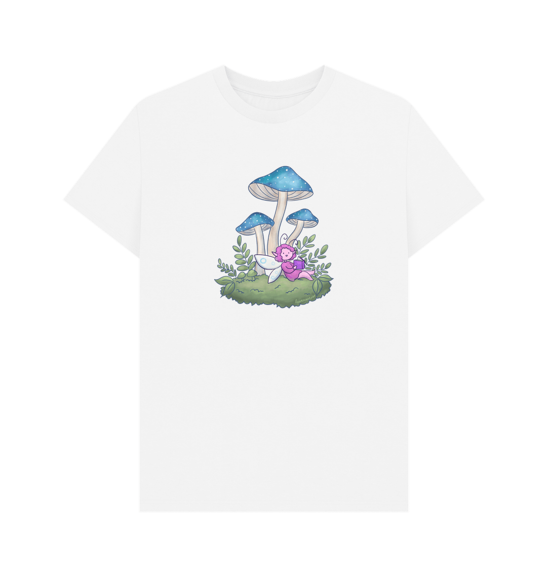 White Printed T-shirt Front