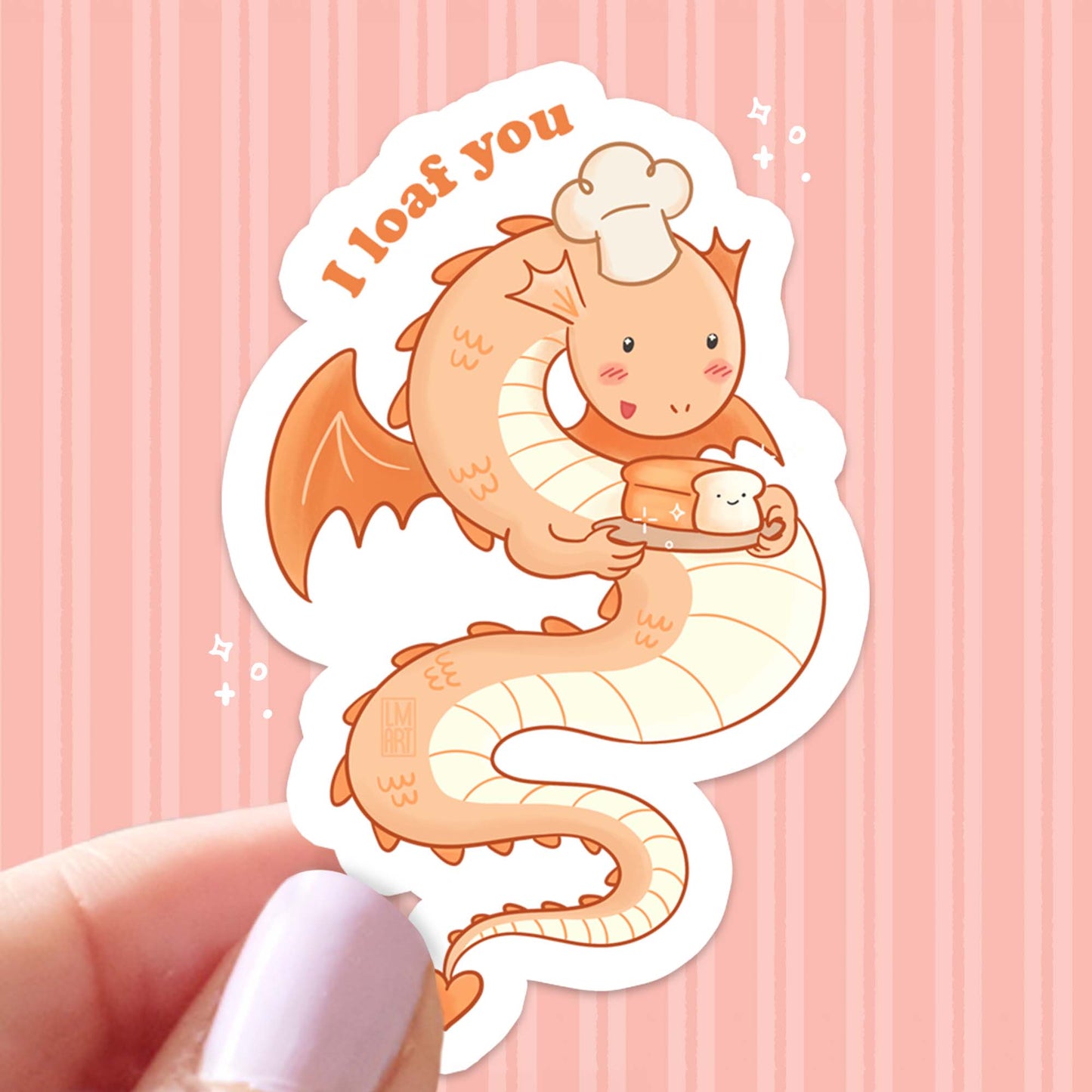 Bakery Dragon Sticker