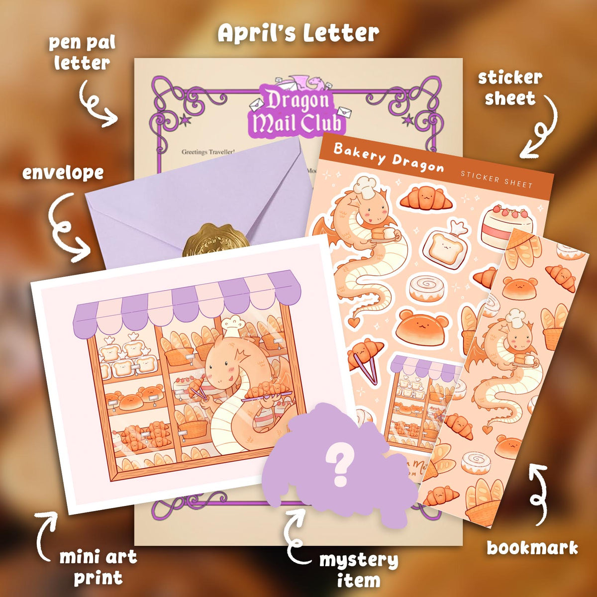 April Mail Club - Limited Edition Reprint