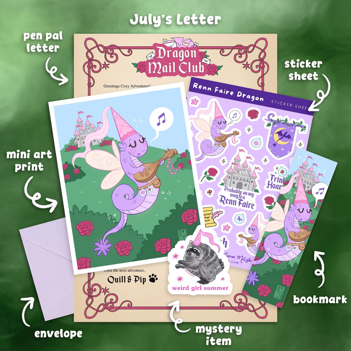 July Mail Club - Limited Edition Reprint