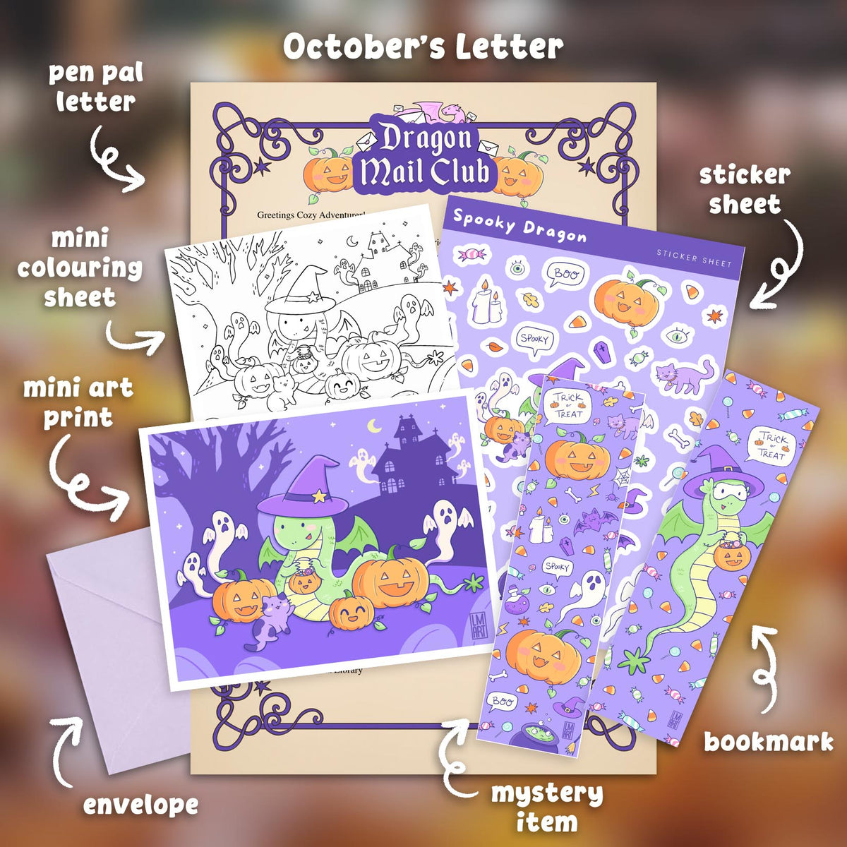 October Mail Club - Limited Edition Reprint