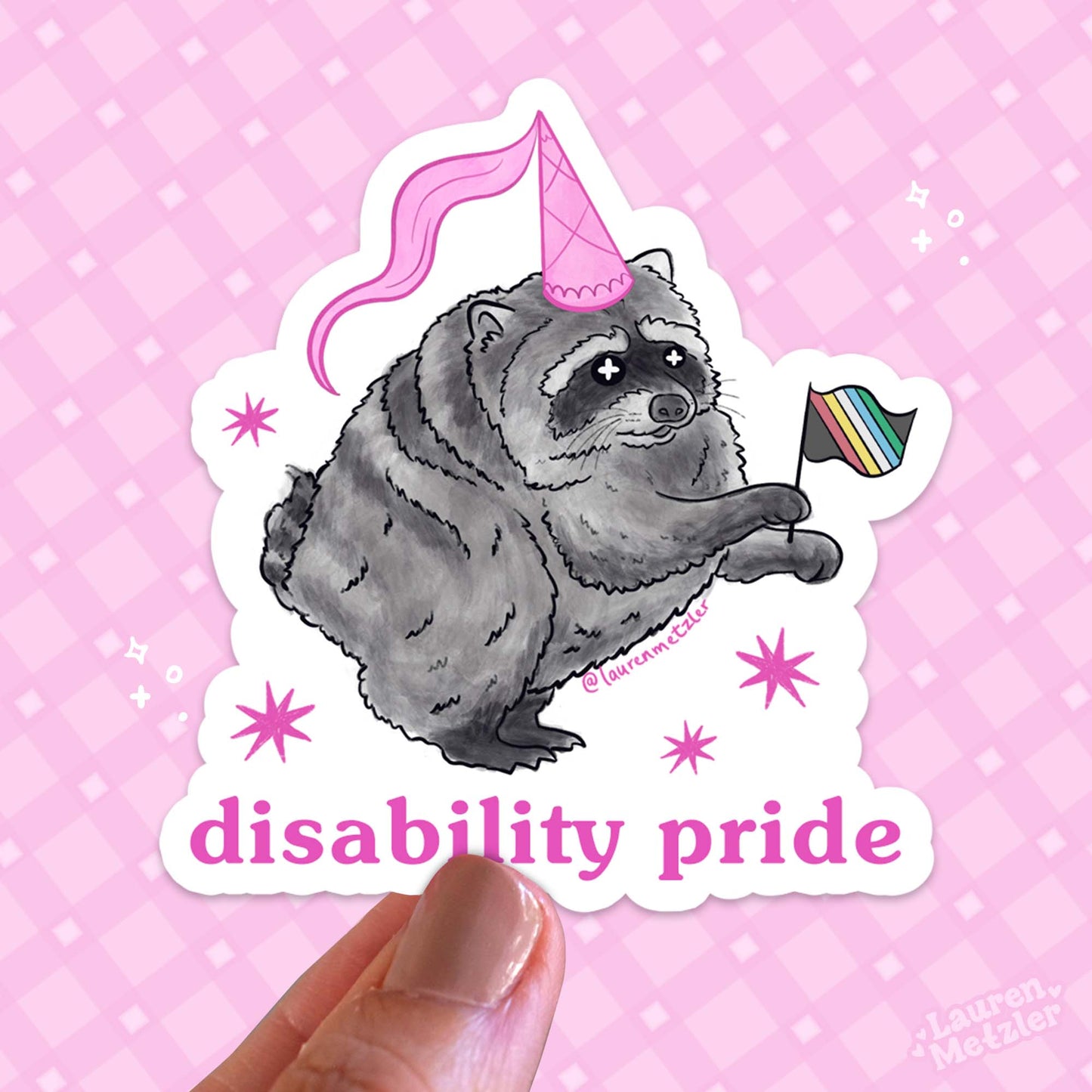 Jimothy Disability Pride Sticker