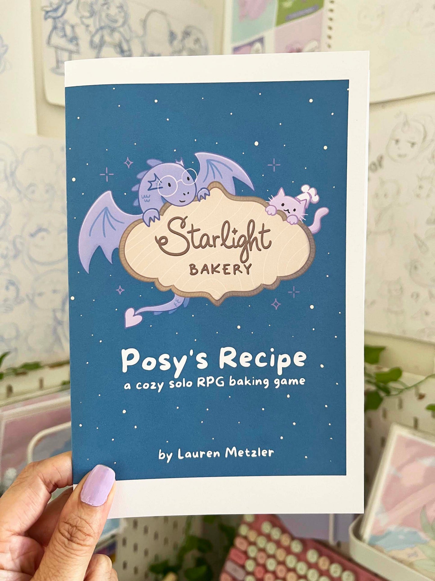 Starlight Baker ~ cozy solo RPG zine game