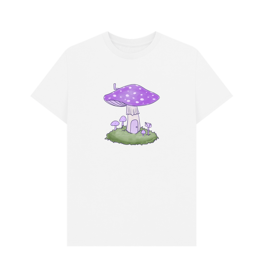 White Printed T-shirt Front