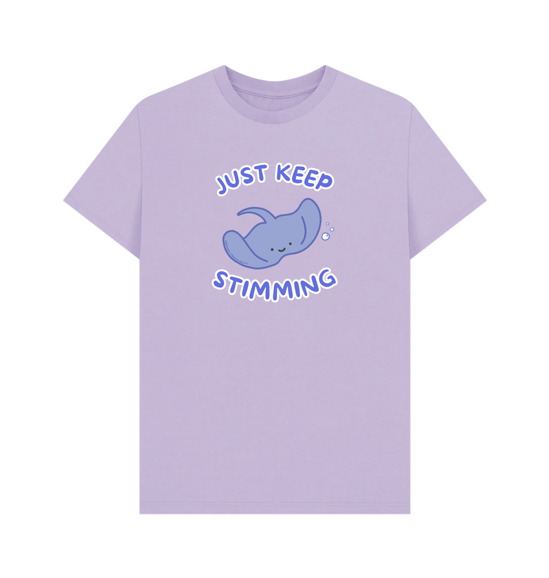 Lilac Printed T-shirt Front