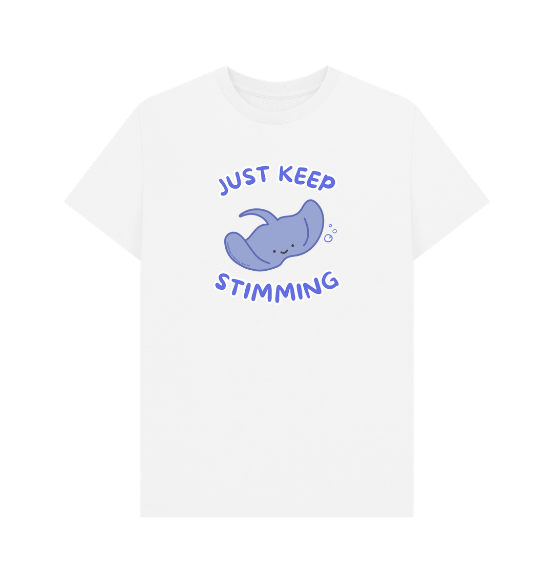 White Printed T-shirt Front