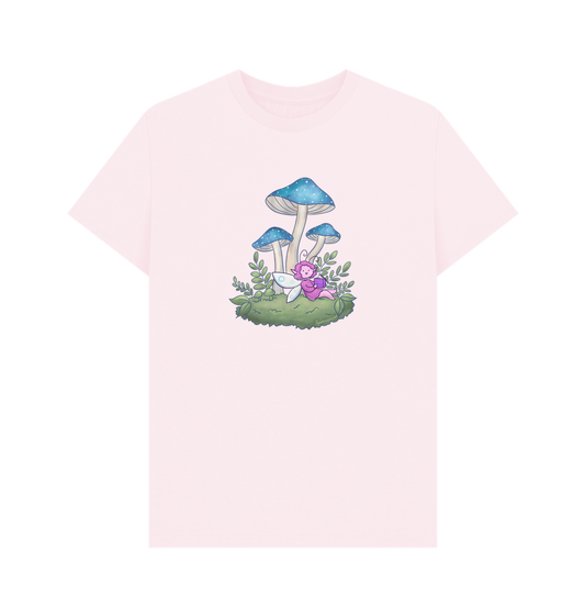 Pink Printed T-shirt Front