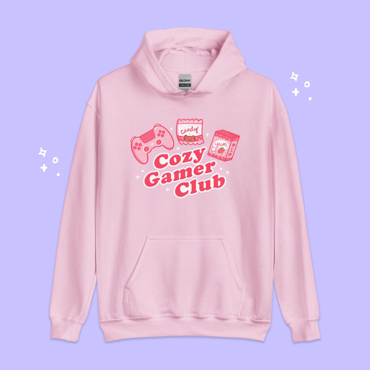 Cozy Gamer Club Unisex Hoodie