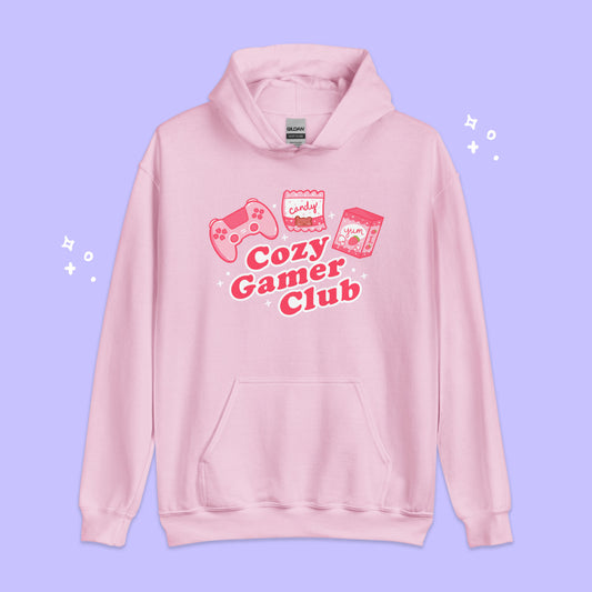 Cozy Gamer Club Unisex Hoodie