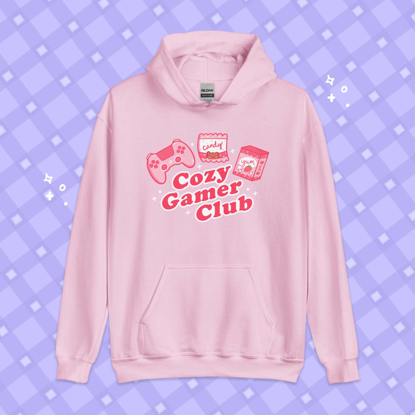 Cozy Gamer Club Unisex Hoodie
