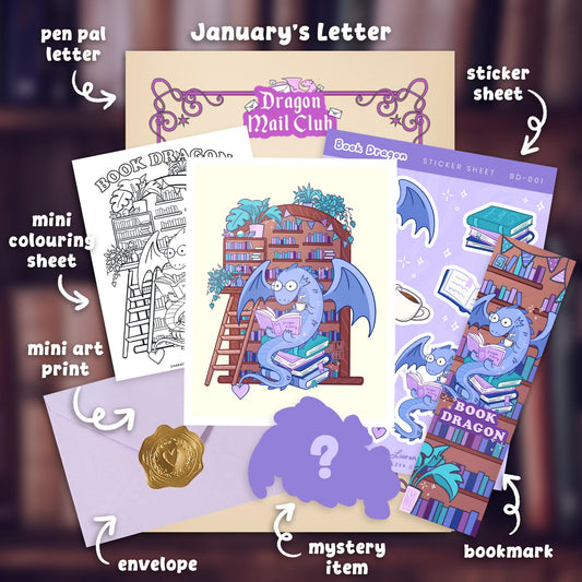 January Mail Club - Limited Edition Reprint