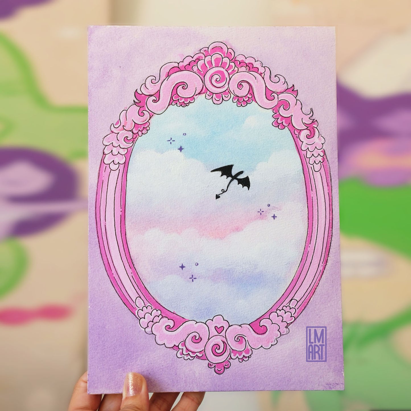 Dragon's Portal - Original Painting