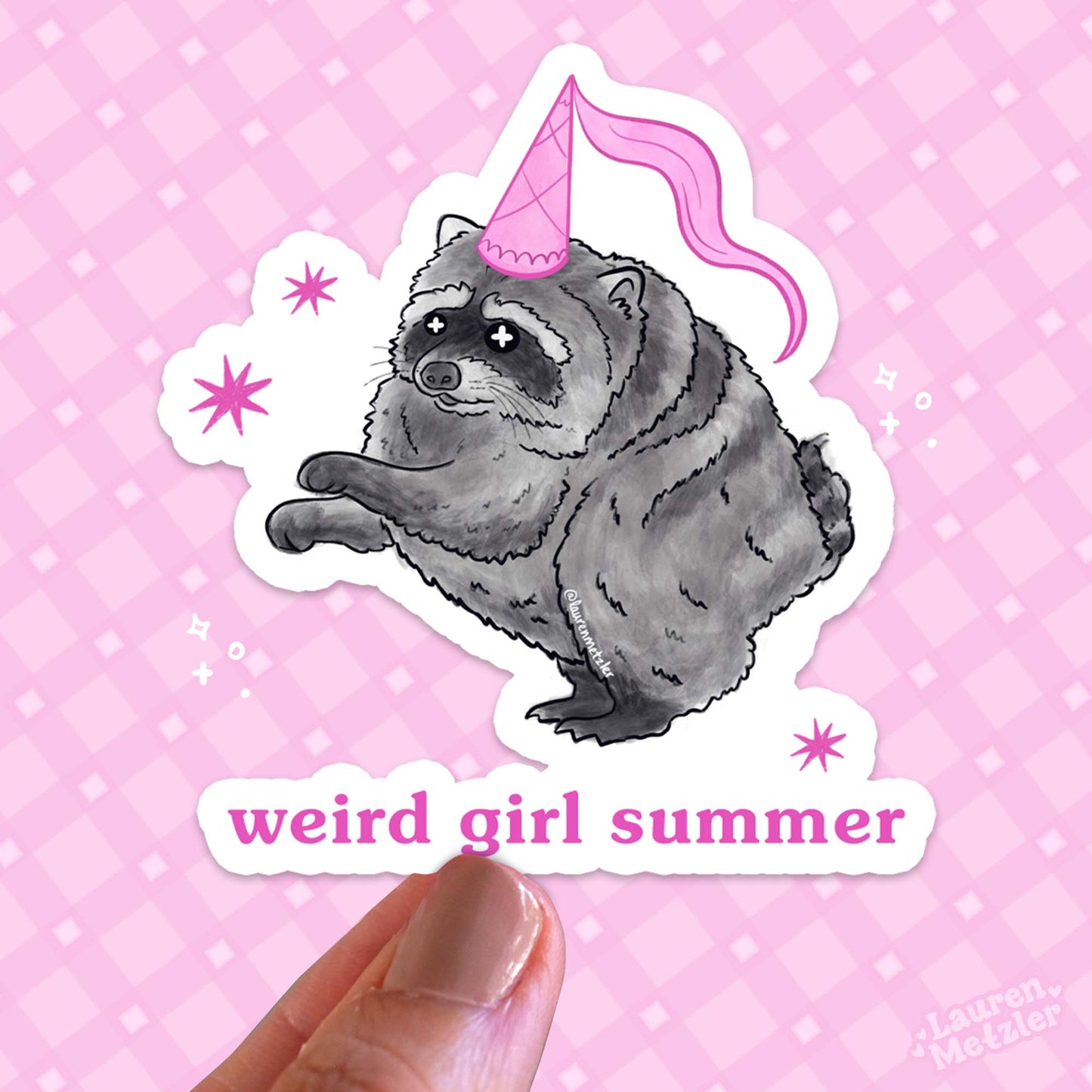 Jimothy "Weird Girl Summer" Sticker