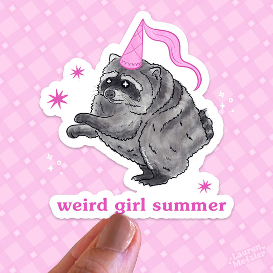 Jimothy "Weird Girl Summer" Sticker