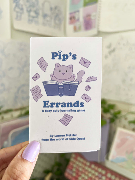 Pip's Errands ~ a cozy solo RPG journal game