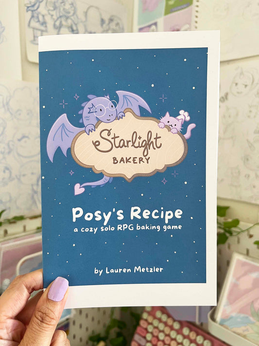Starlight Baker ~ cozy solo RPG zine game