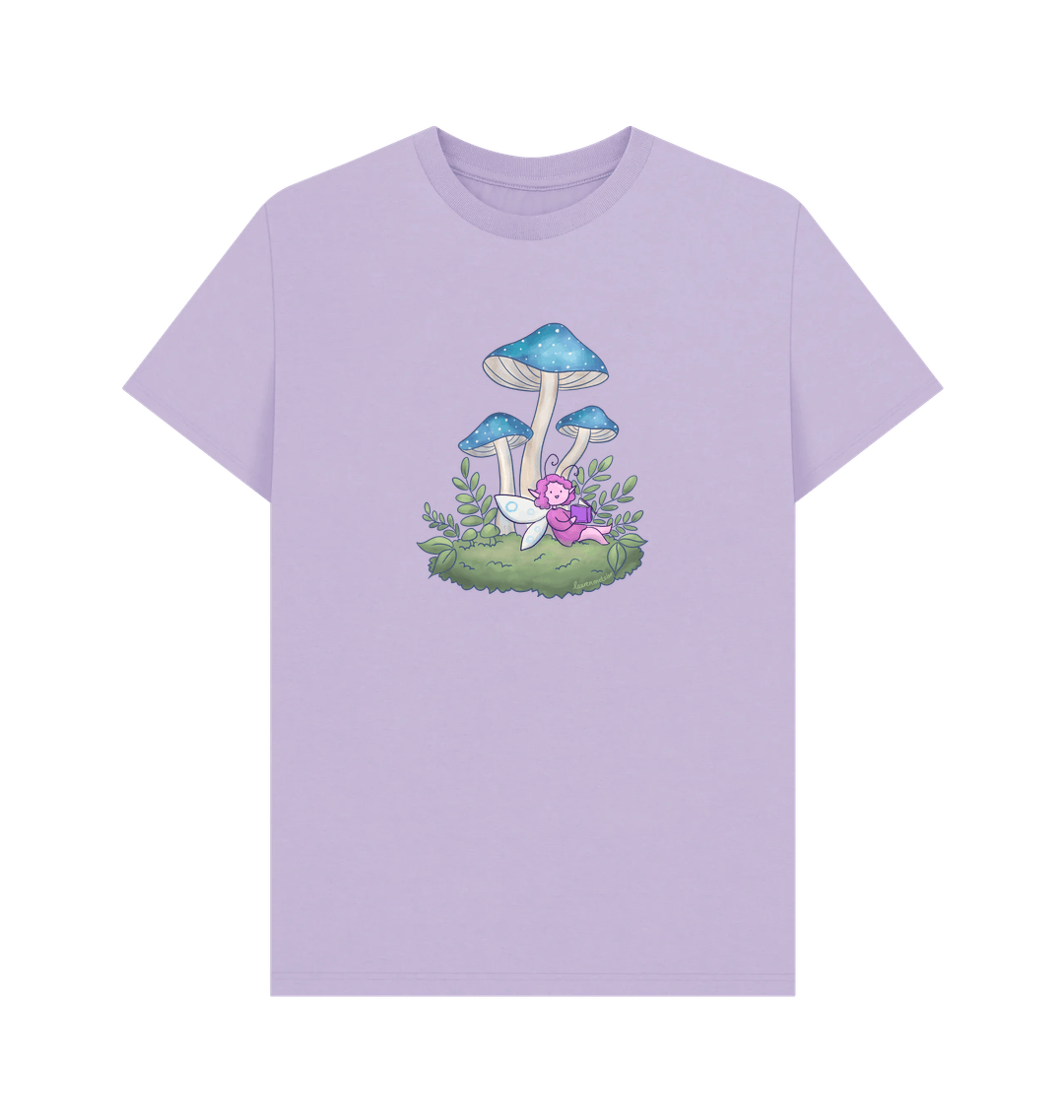 Lilac Printed T-shirt Front