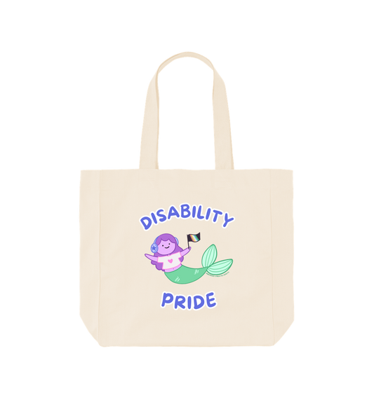 Natural Printed Bag Front
